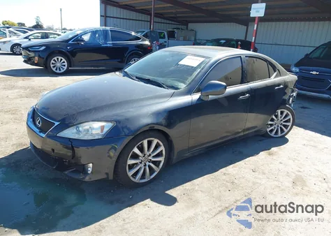 2008 Lexus Is 250 из США, поврежденный, VIN JTHBK262185076136